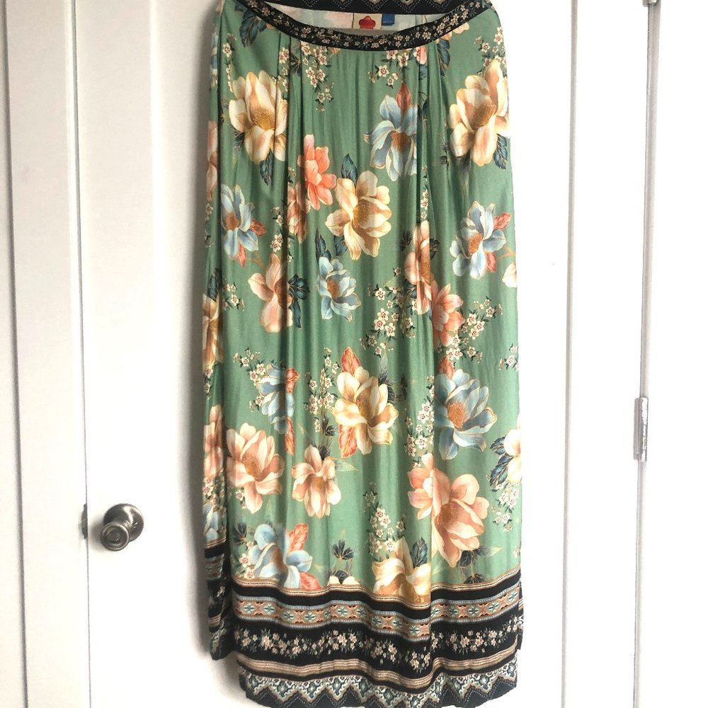Farm Rio for Anthropologie Maxi Skirt
